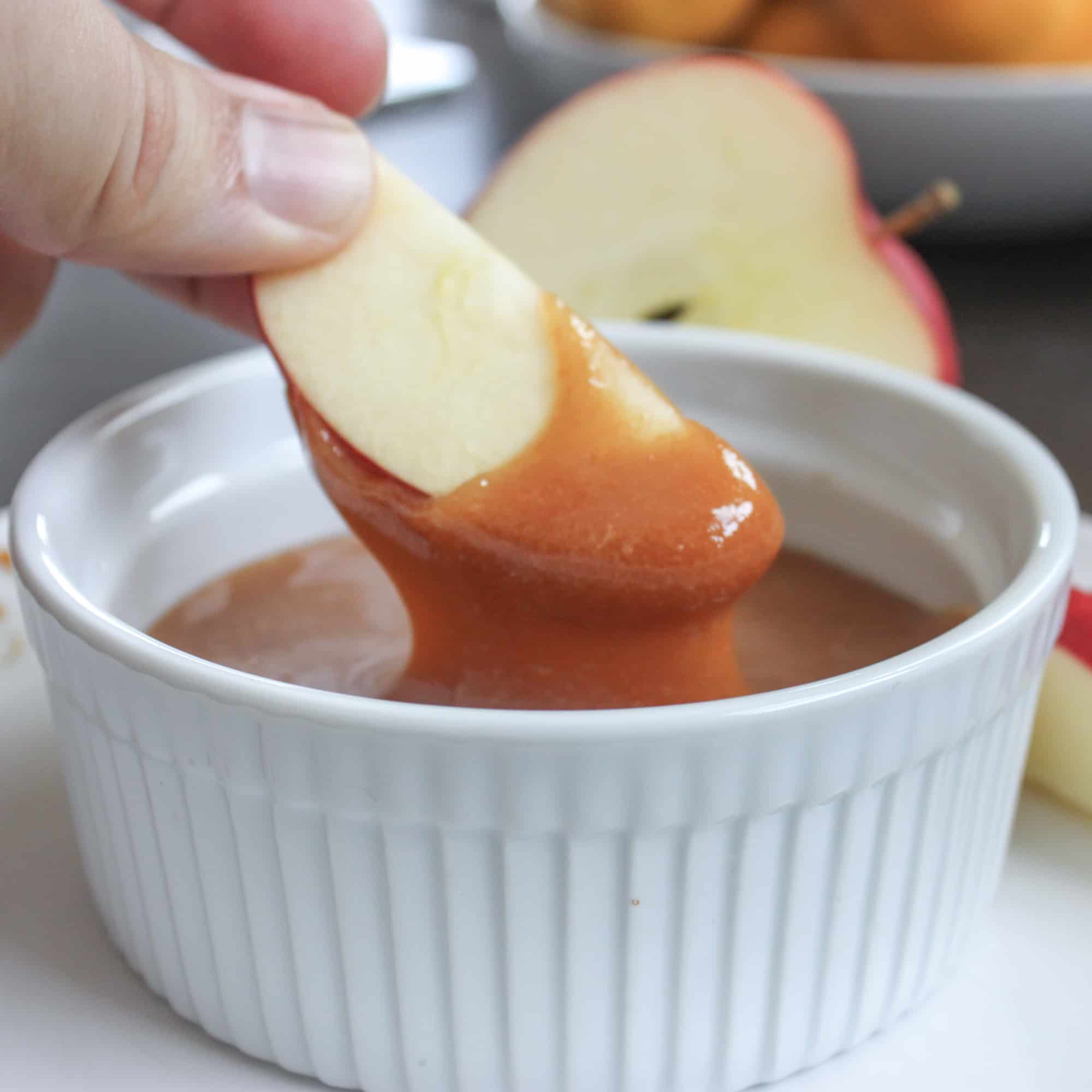 BourbonCaramel Dipping Sauce Recipe (Corn Syrup Free) Jerry James Stone