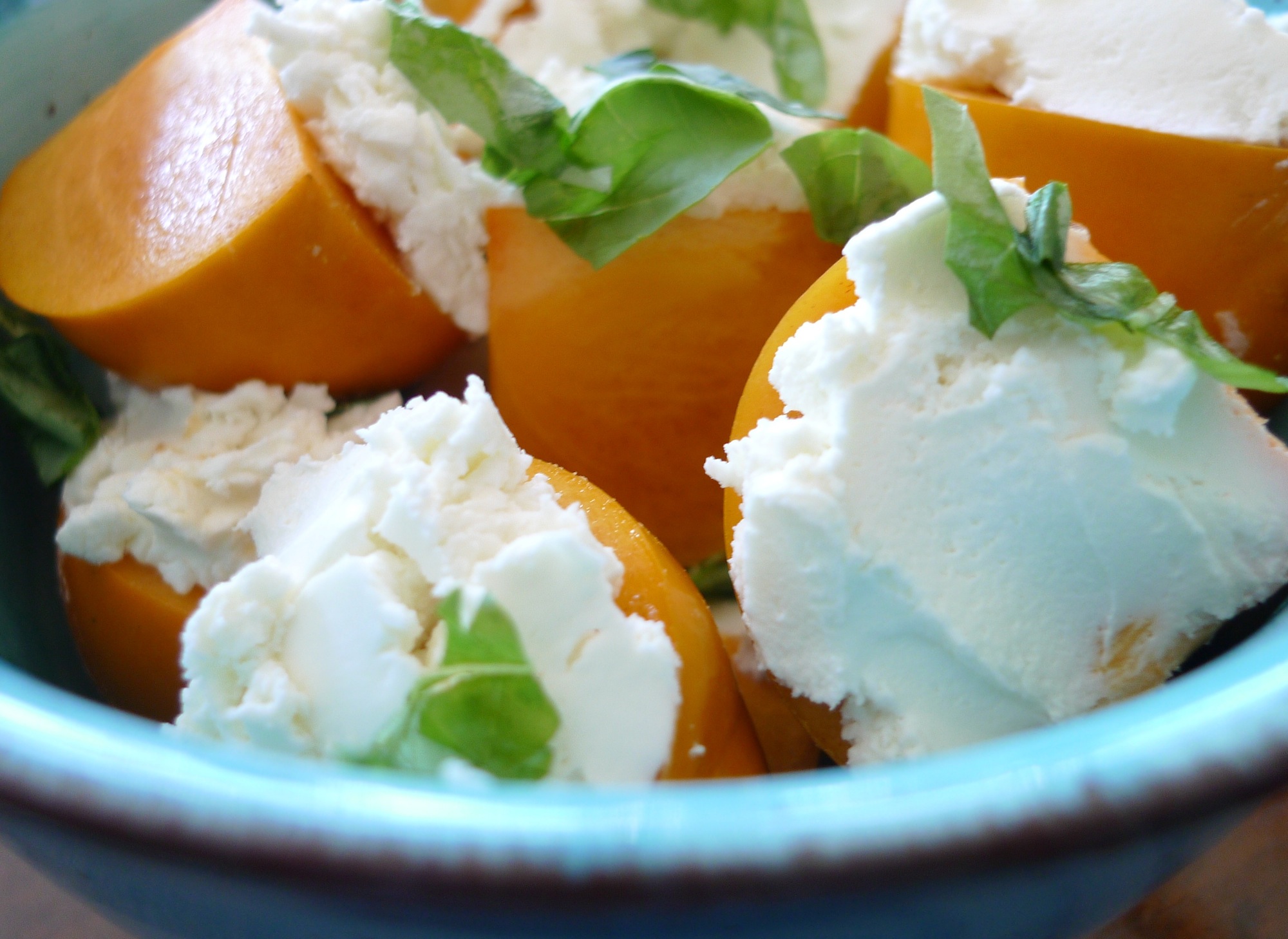 persimmon caprese 1