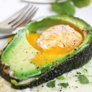 Avocado Fried Egg Square