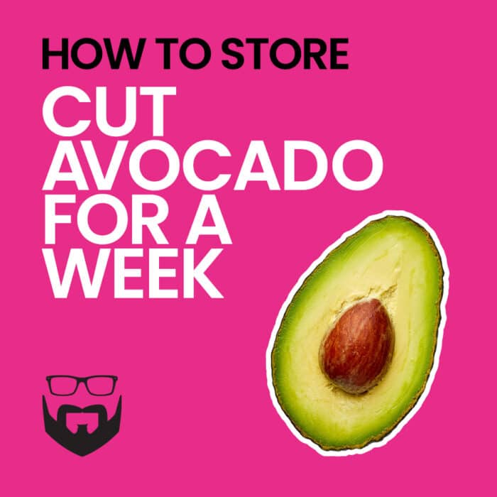 How to Store Cut Avocado Fresh Square - Pink