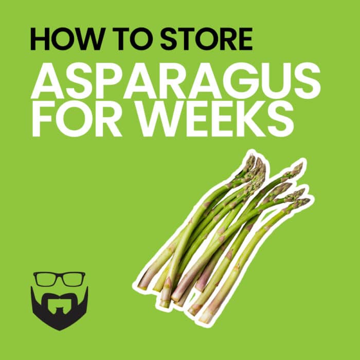 How To Store Asparagus For Weeks Square - Green