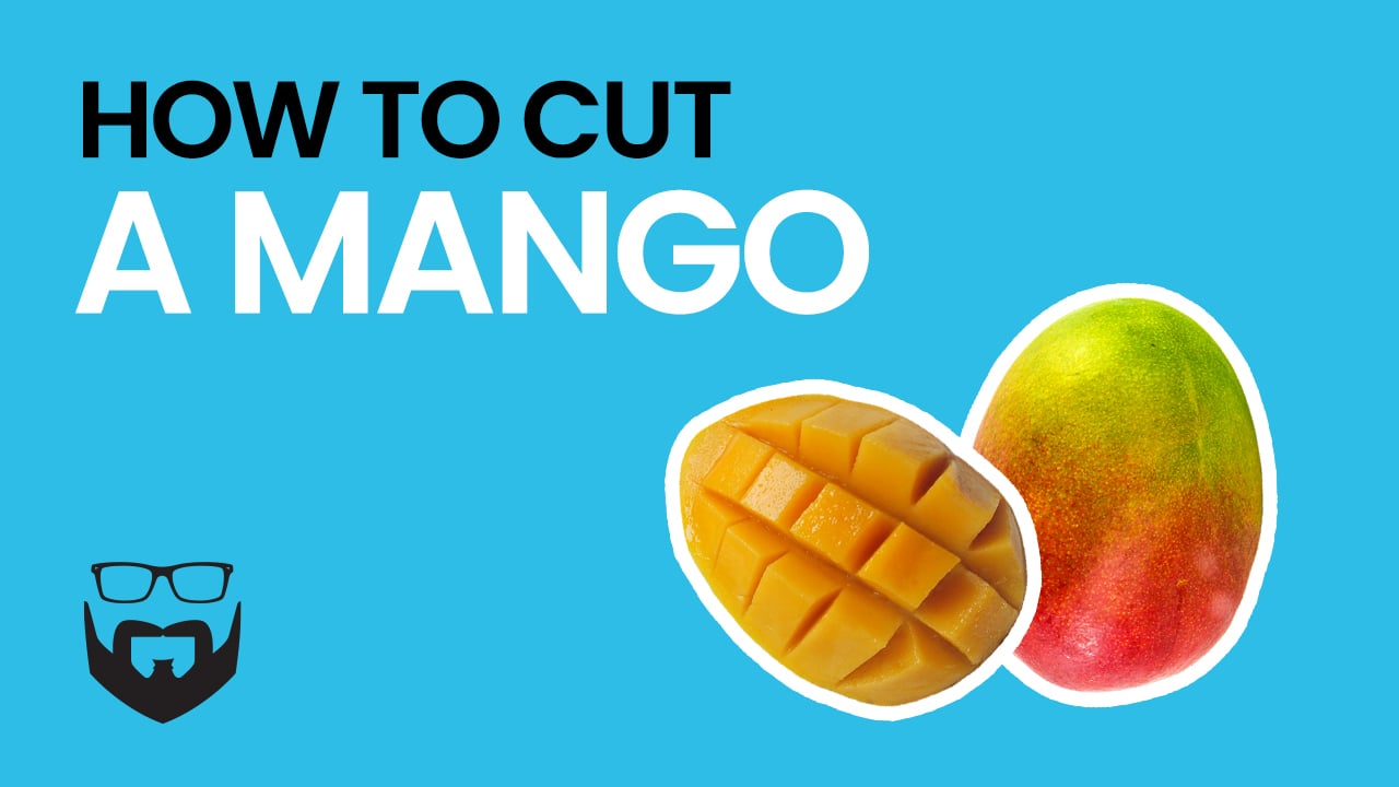 How to Cut a Mango Video - Blue
