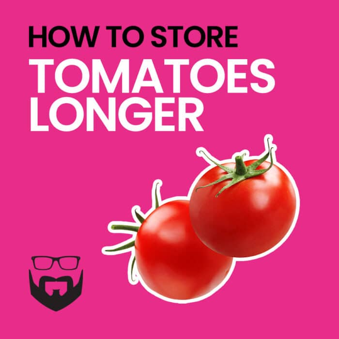 How to Store Tomatoes Longer Square - Pink