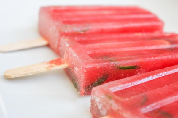 Spicy Watermelon Popsicles