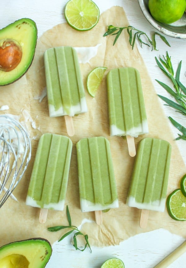 Tropical Avocado Popsicle