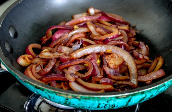 Caramelizing Onions