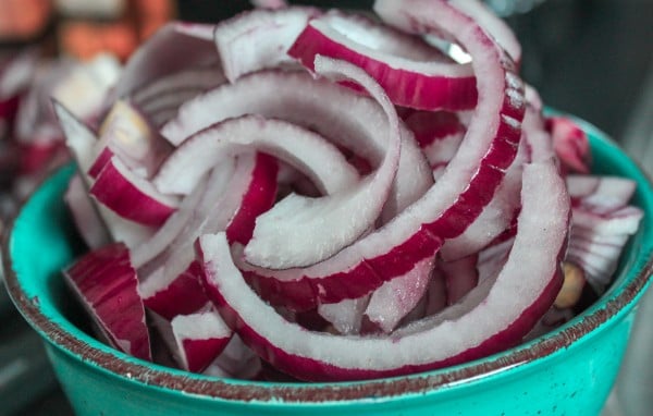 Sliced Red Onion