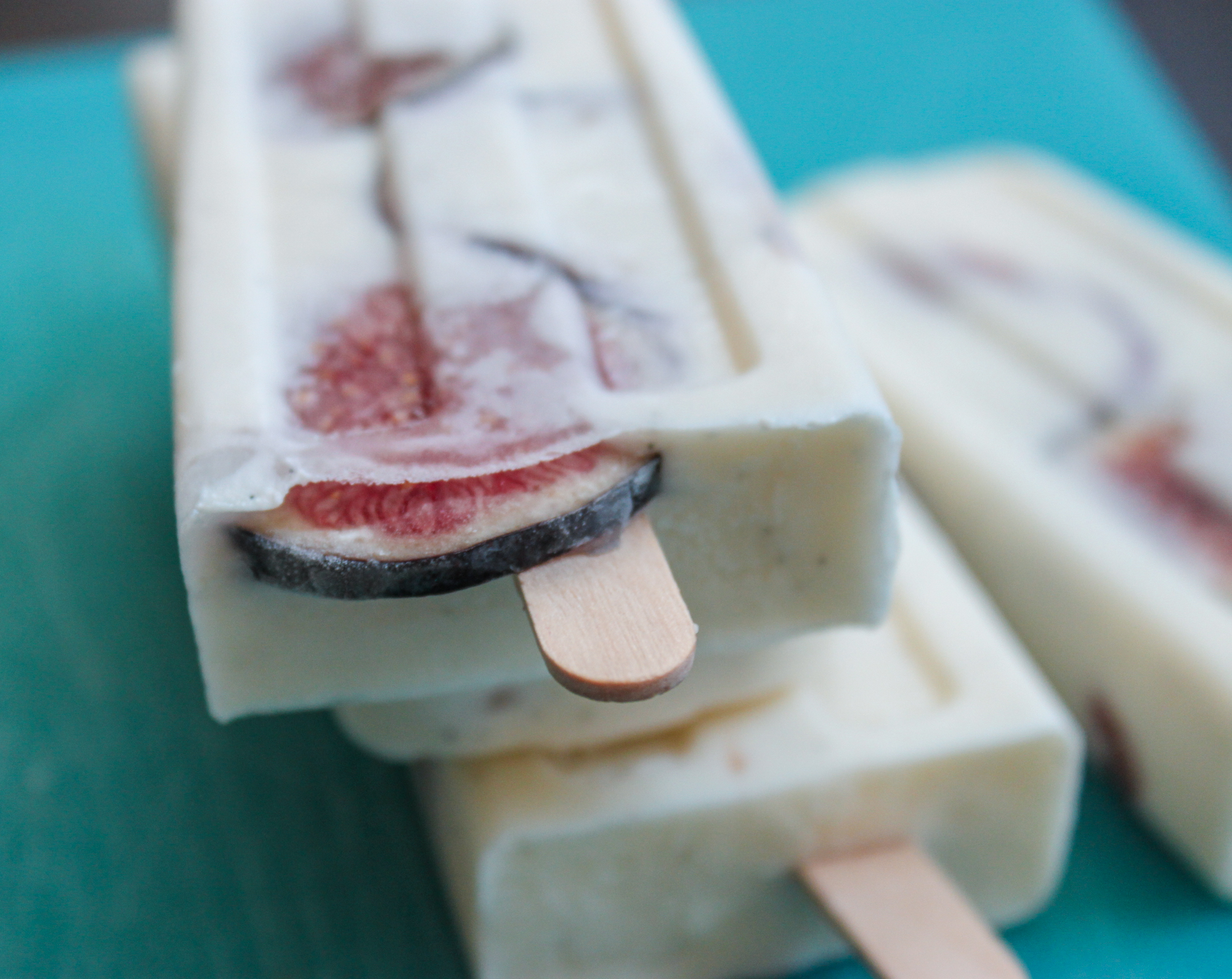 Vanilla, Fig & Sour Cream Popsicles Jerry James Stone