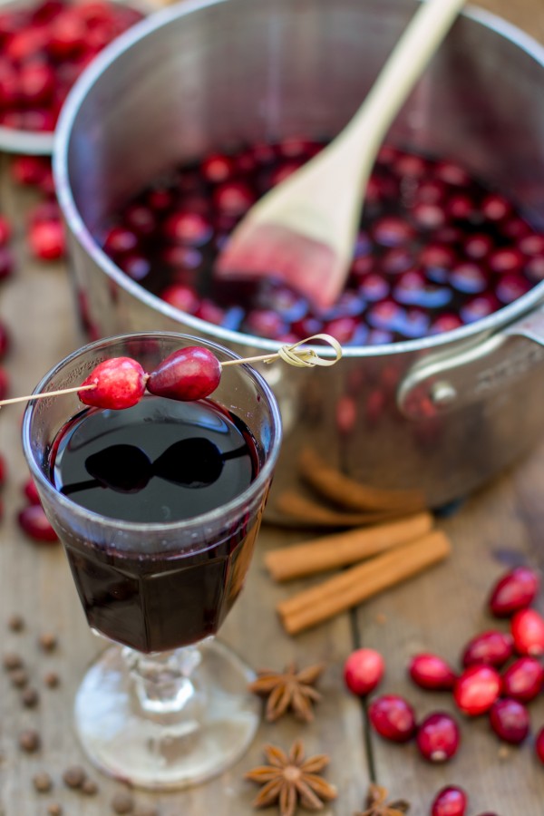 Cranberry Mulled Wine