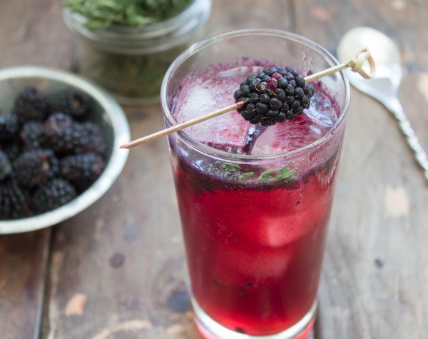 Blackberry Thyme Smash