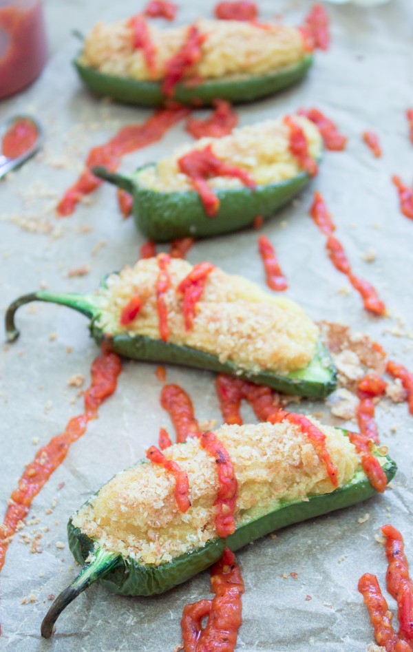 Hummus Jalapeno Poppers