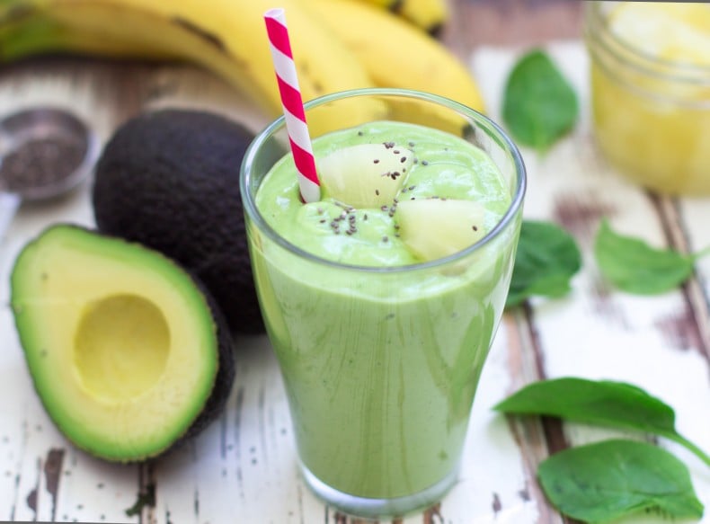 Avocado & Pineapple Smoothie