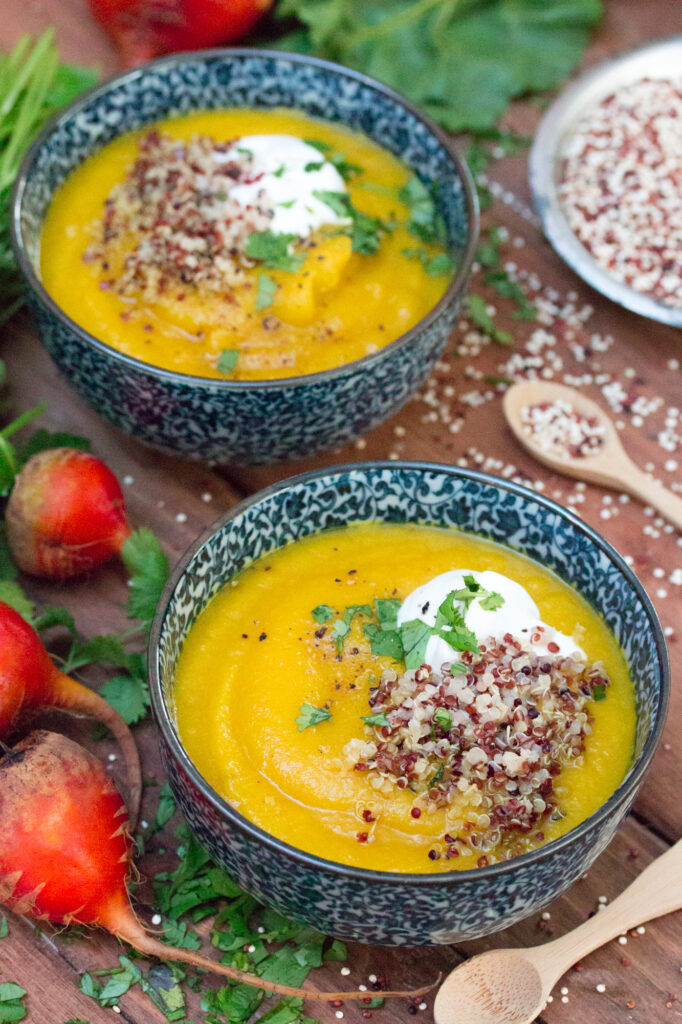 Golden Beet & Apple Soup 1