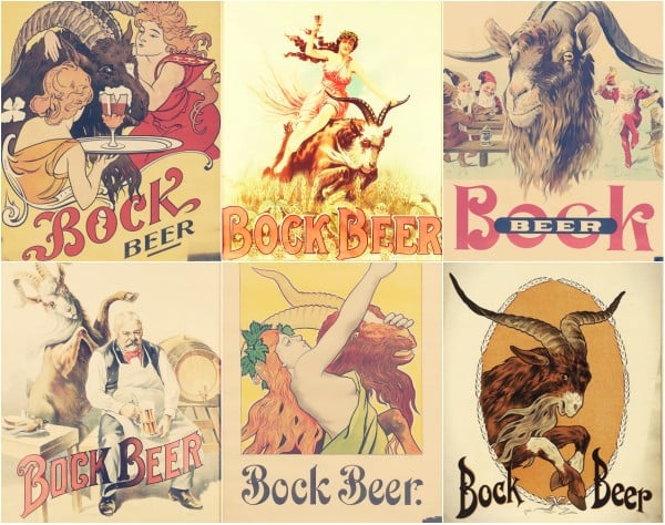 Bock Beer Posters