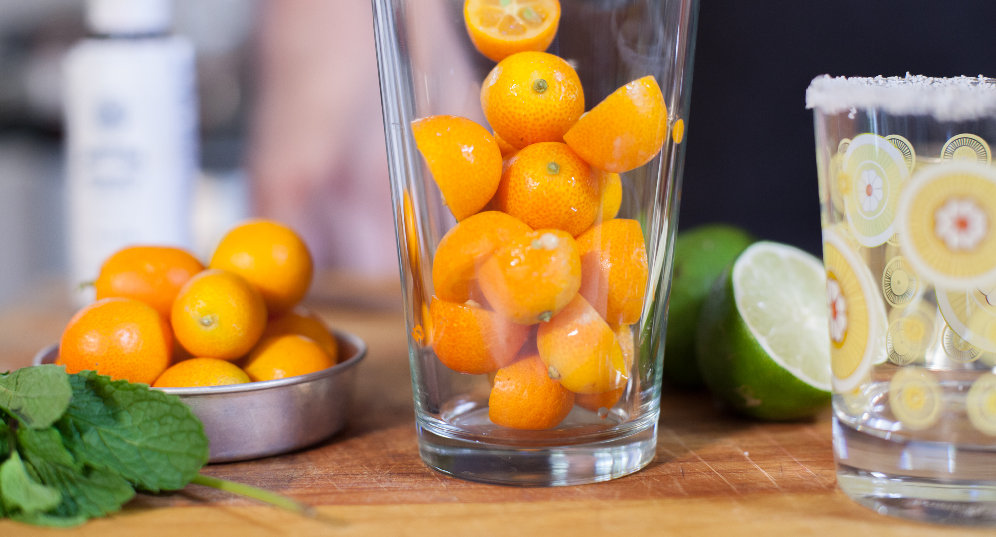 Kumquat & Mint Margarita