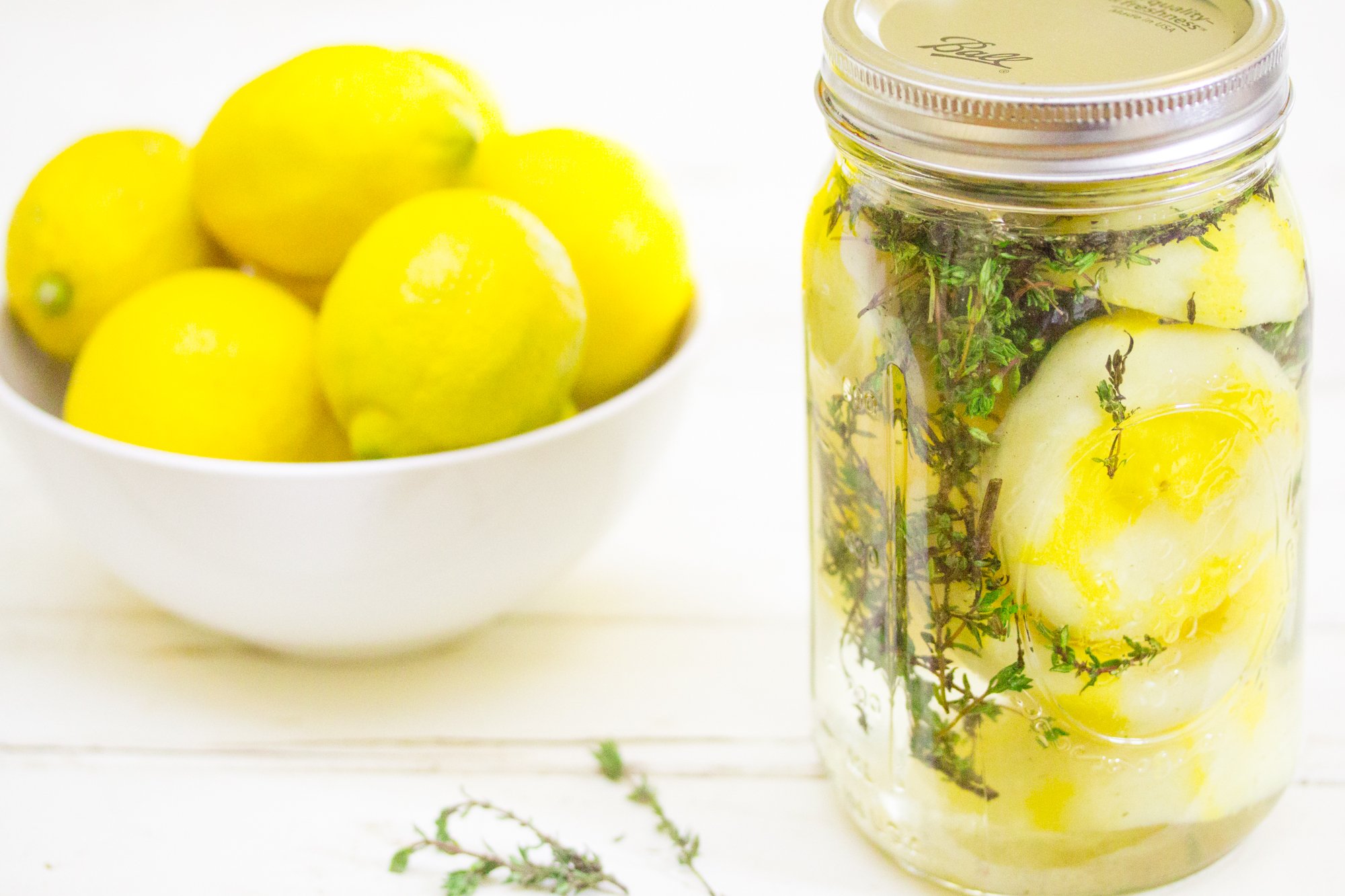 DIY Lemon Thyme Disinfectant