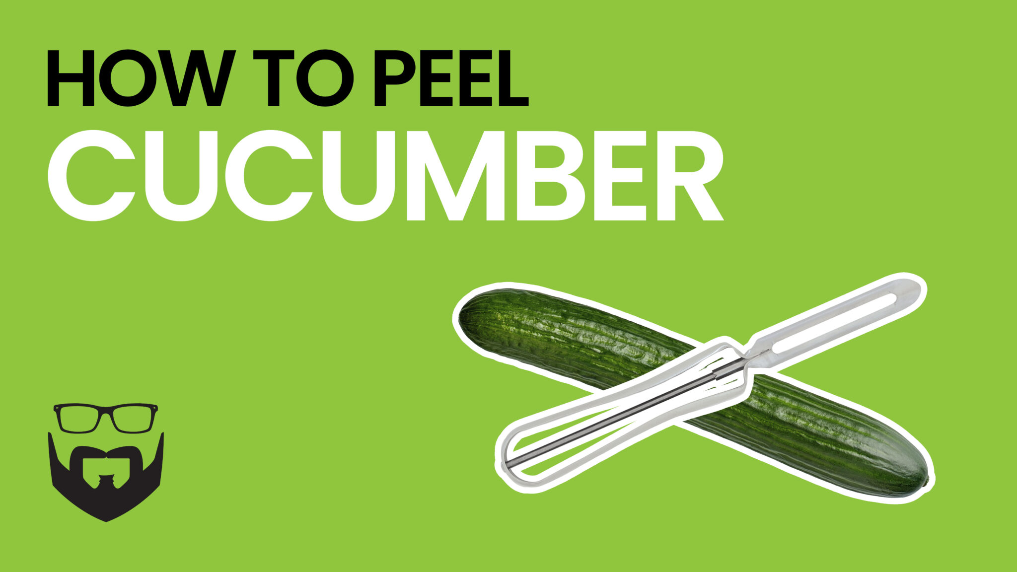 How to Peel a Cucumber