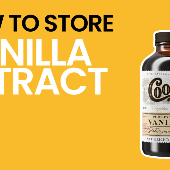 How to Store Vanilla Extract Video - Yellow