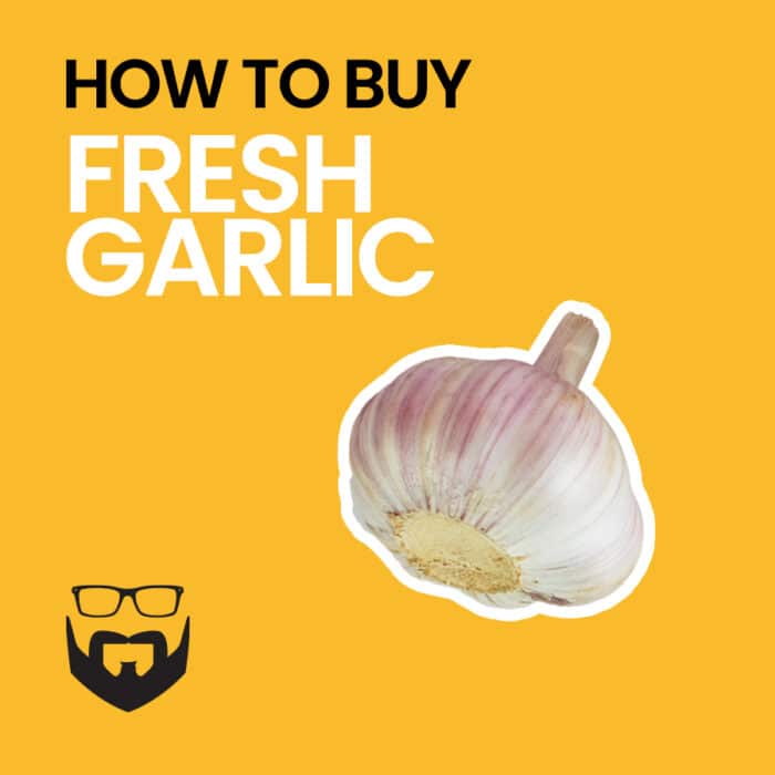 How to Buy Fresh Garlic Square - Yellow