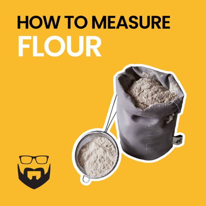 How to Measure Flour Square - Yellow