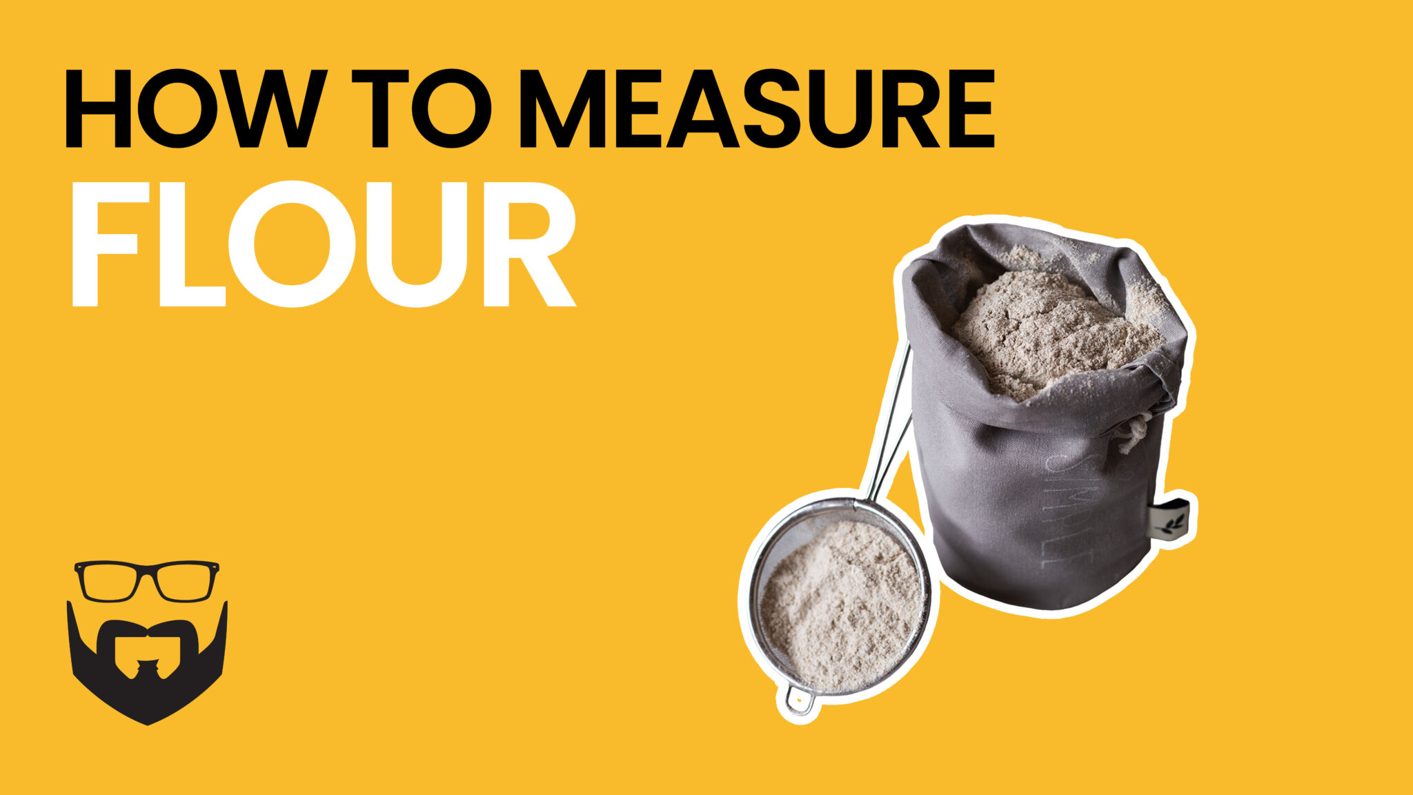 How to Measure Flour Video - Yellow