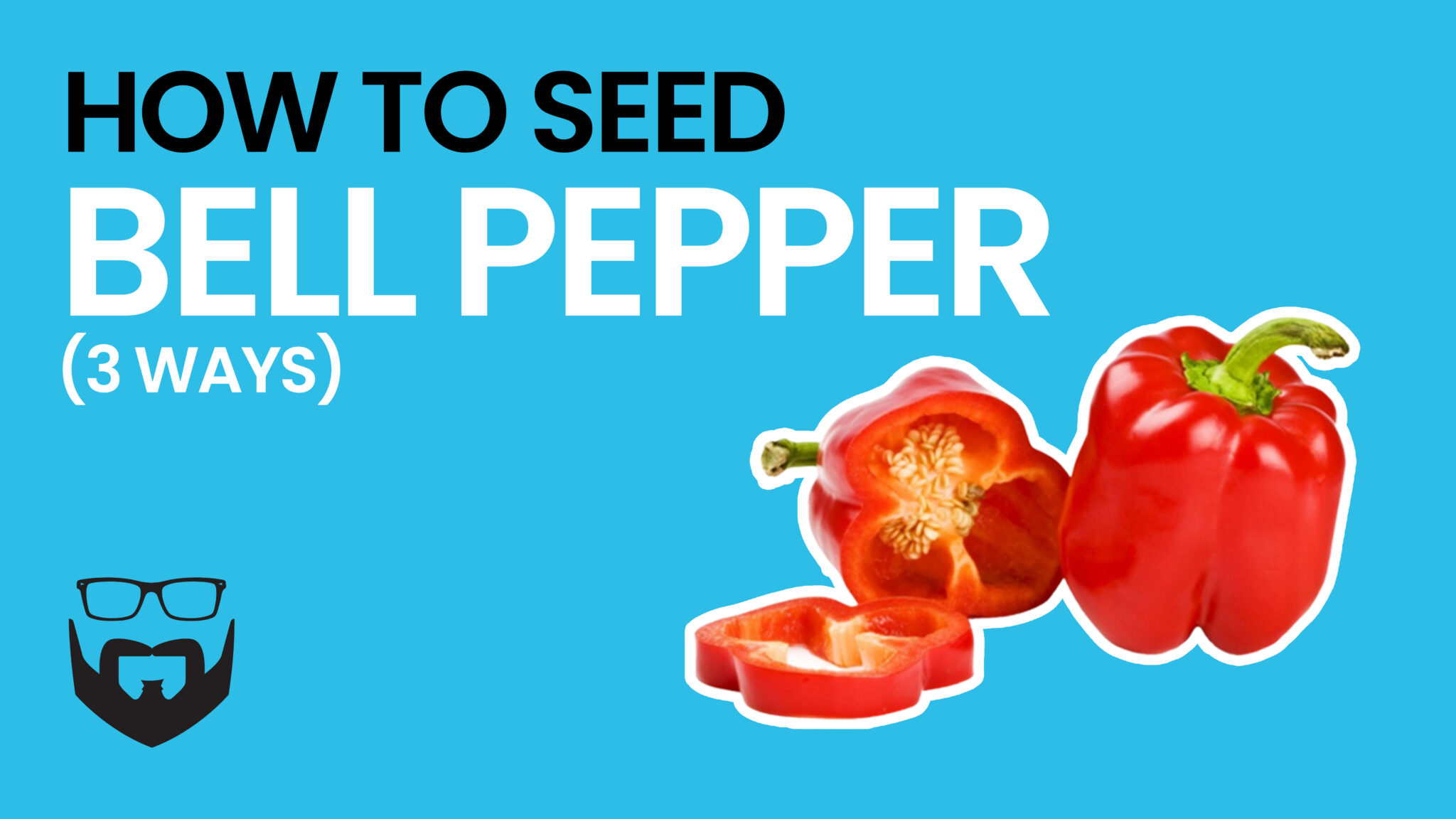 How to Seep a Bell Pepper (3 ways) Video - Blue