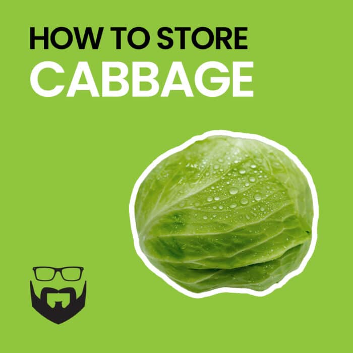 How to Store Cabbage Square - Green