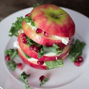 Apple Kale Pomegranate Salad 1 3