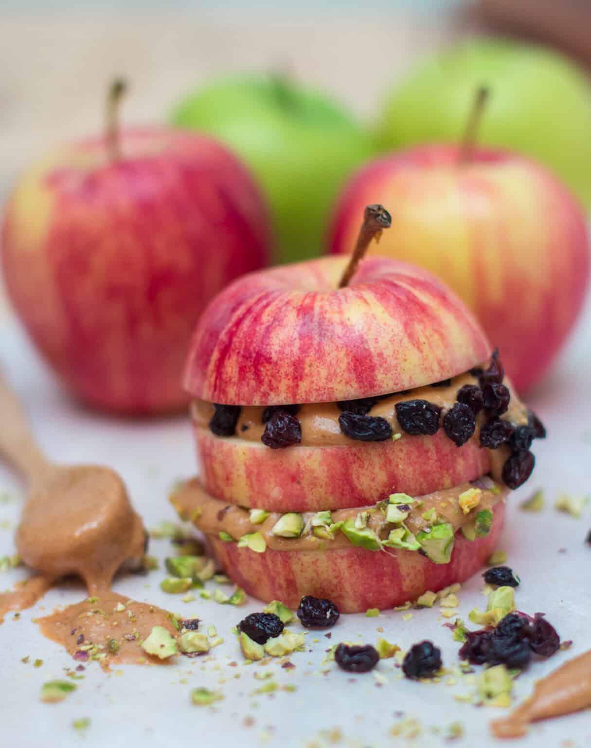 Apple Peanut Butter Sandwich Jerry James Stone