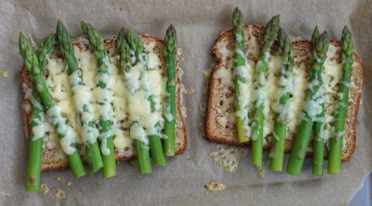 Asparagus Grilled Cheese 1