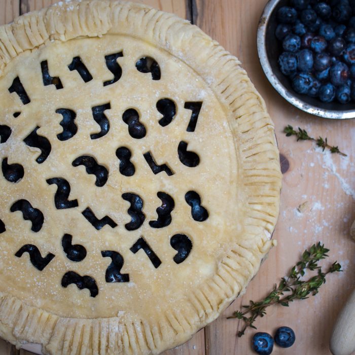 Blueberry Thyme Pie for Pi Day 2 5