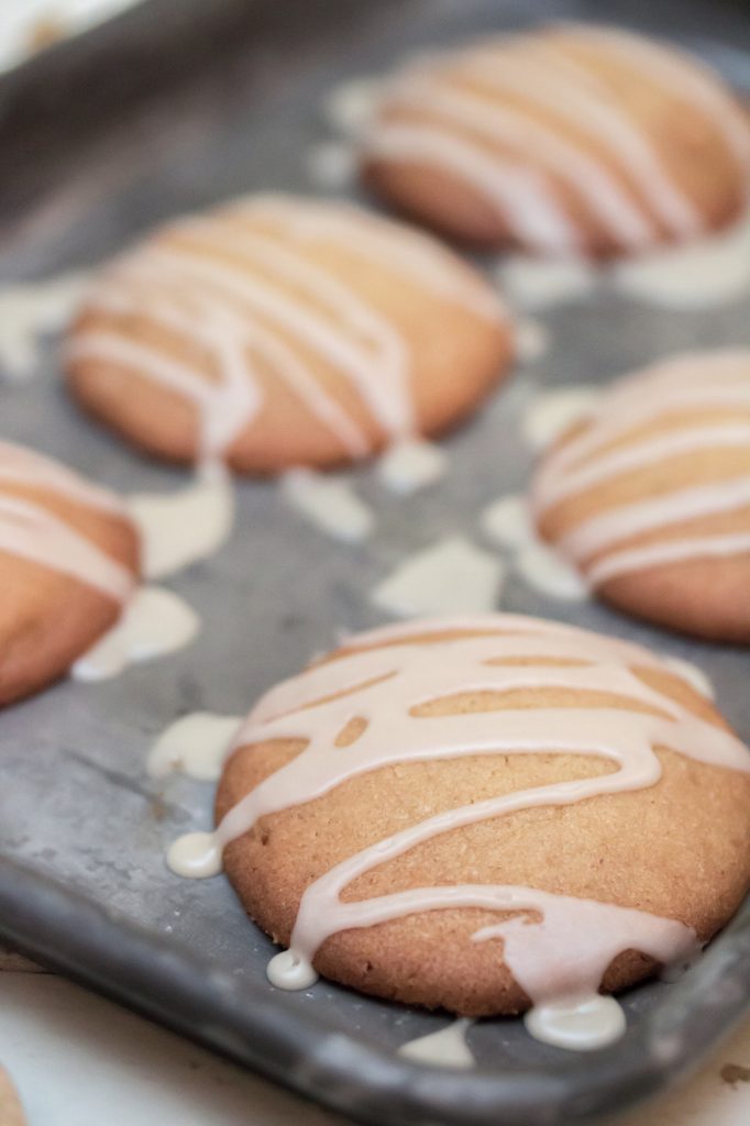 Brown Butter Walnut Cookies with Bourbon Icing 2