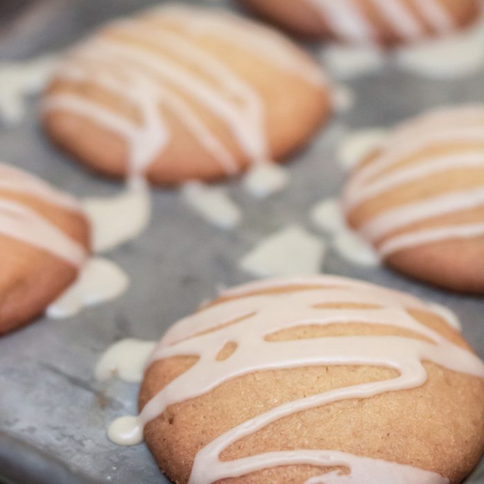Brown Butter Walnut Cookies with Bourbon Icing 3