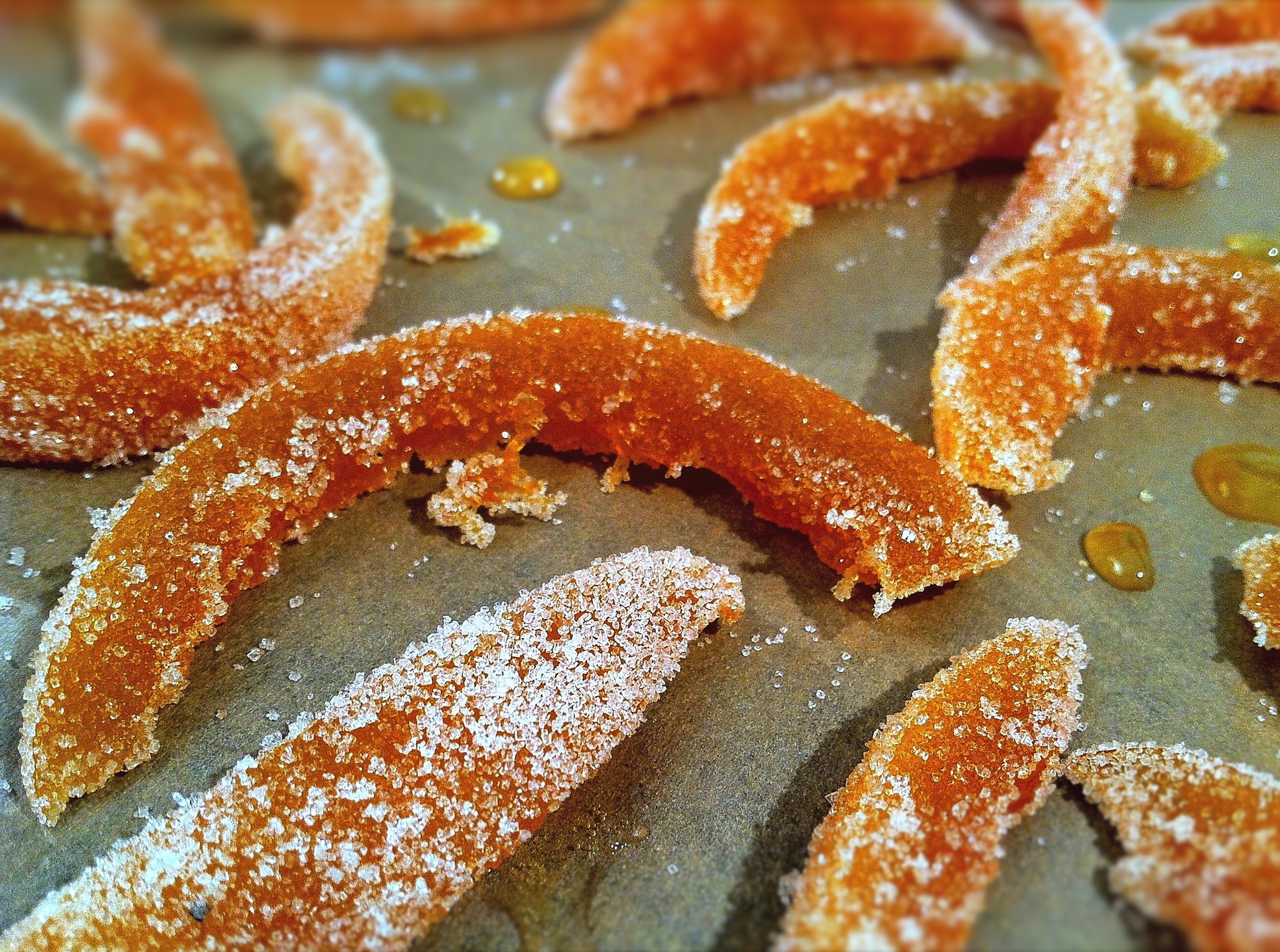 Candied Grapefruit Peels