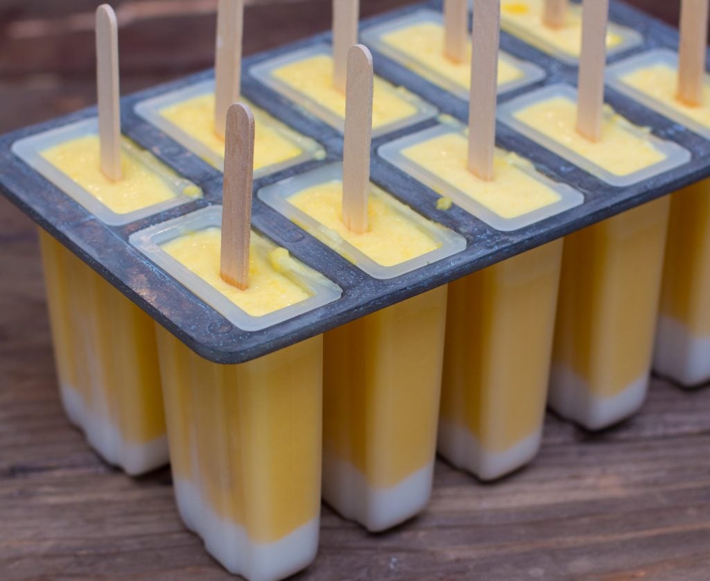 Candy Corn Popsicles 1