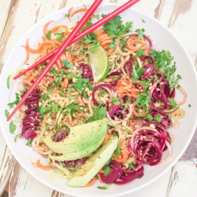 Chilled Thai Veggie Noodle Bowl 3