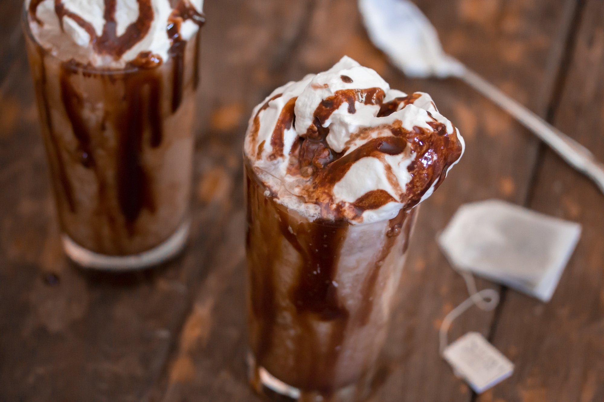 Chocolate Tea Iced Latte (Vegan) Jerry James Stone