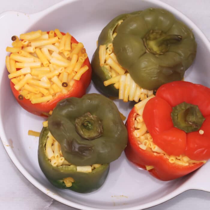 Christmas Stuffed Bell Pepper Recipe Main 1