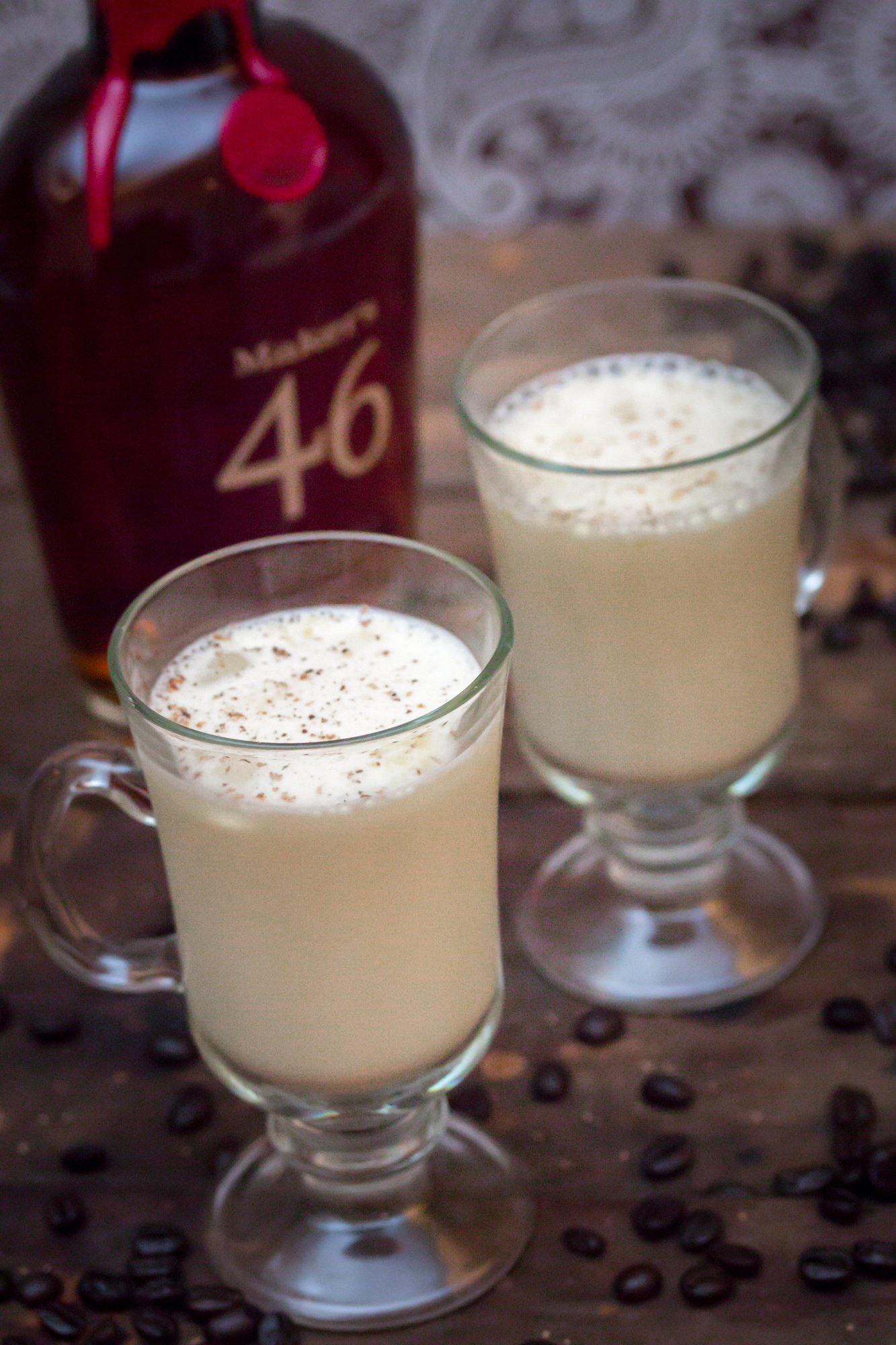 CoffeeInfused Bourbon Eggnog Jerry James Stone