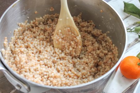 Cooked Israeli Couscous 1