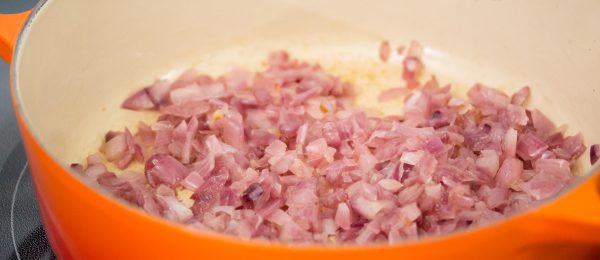 Cooking Red Onions 1