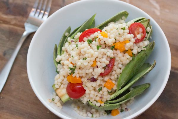 Christmas Salad With Pesto And Couscous