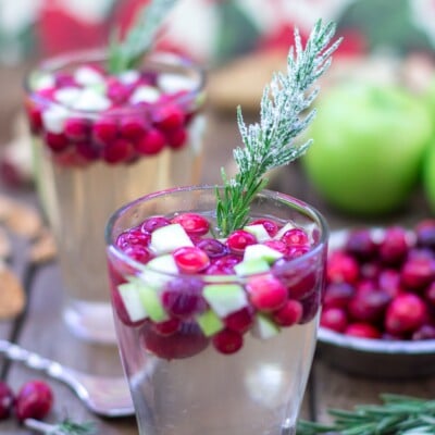 Cranberry Rosemary Sangria 1