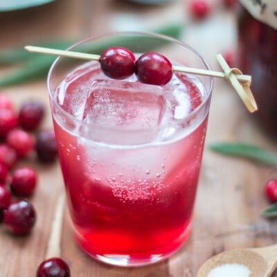 Cranberry Sage Shrub 4