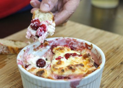 Cranberry White Cheddar Cheese Dip 1 1