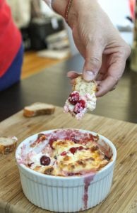Cranberry White Cheddar Cheese Dip 3 1