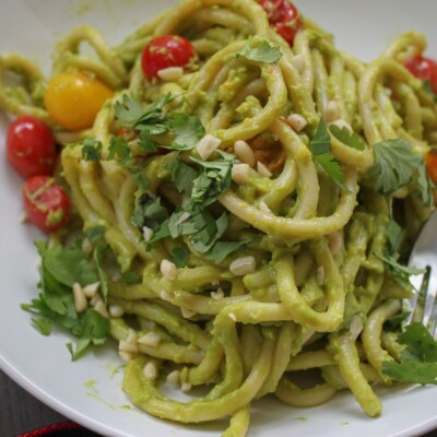 Creamy Avocado Pesto Recipe Full 1