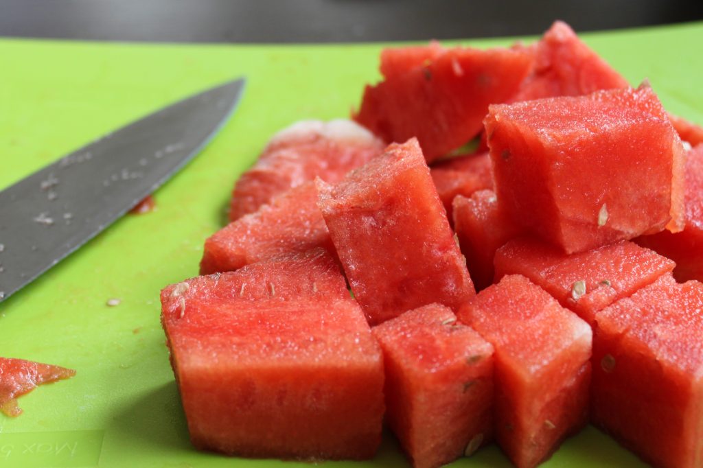 Cubed Watermelon 1