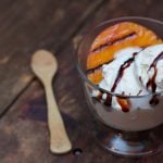 Grilled Peaches with Ice Cream Balsamic 21 1