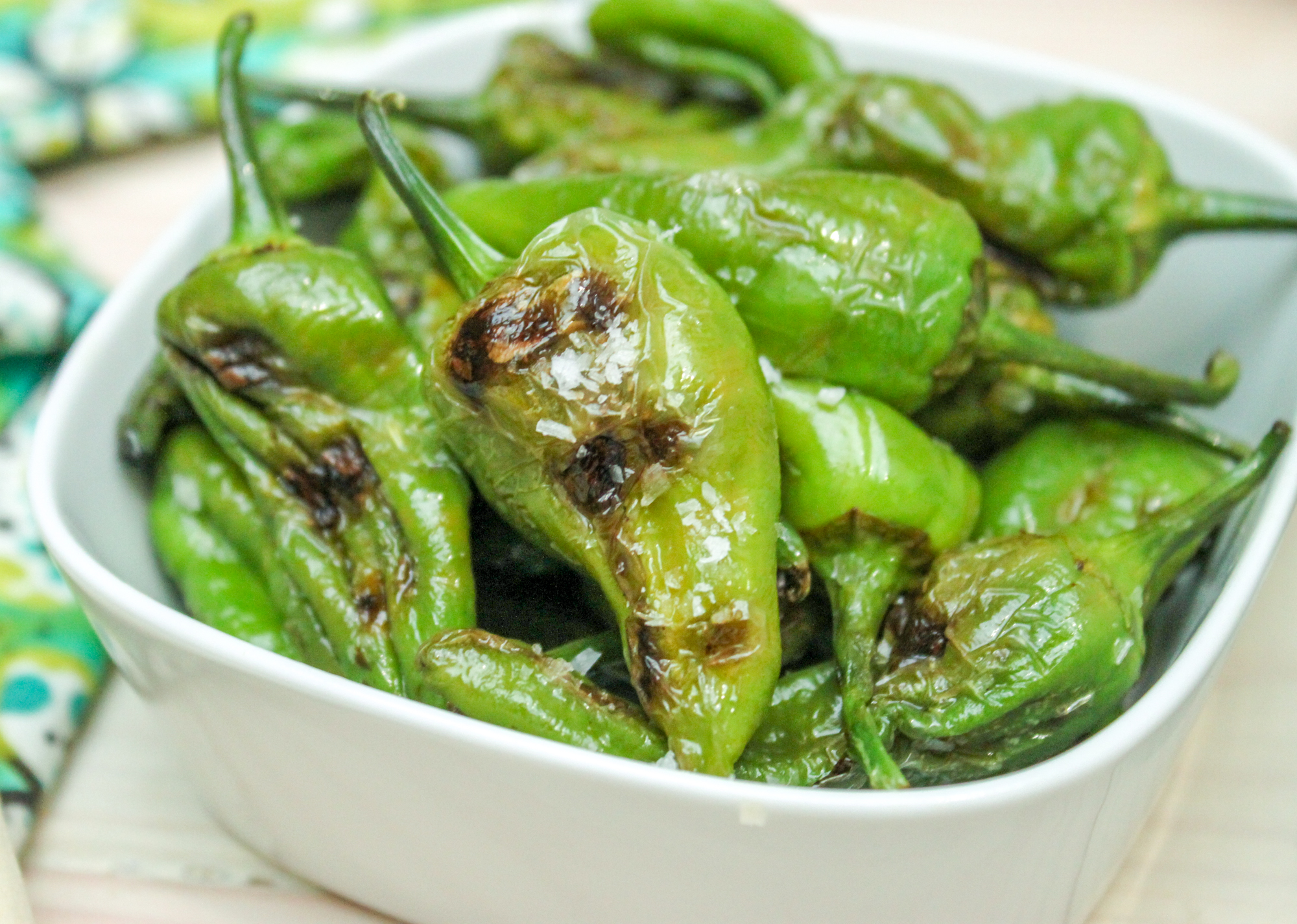 Grilled Peppers with Lime & Salt Jerry James Stone